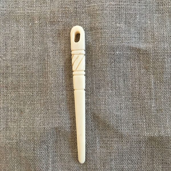 Carved Bone Nalbinding Needle